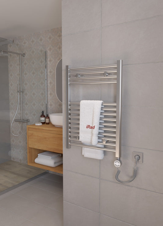 Prima 700x500 Krom Elektrikli Havlupan - Terma MOA 200W