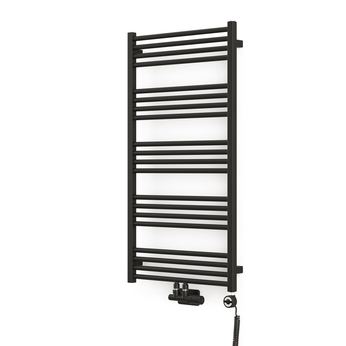 Prima 1200x500 Mat Siyah Elektrikli Havlupan - Terma MOA 400W